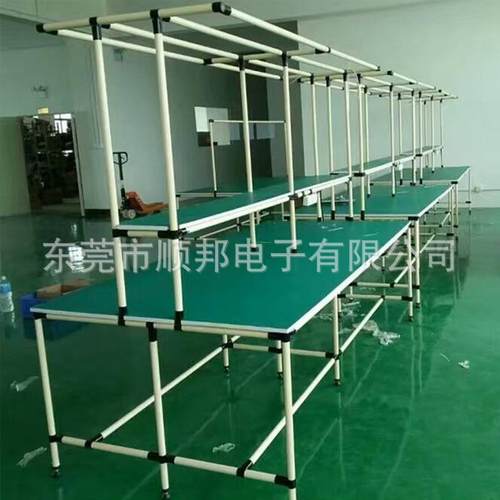 防静电工台以精益管主材料供应工厂车为专间用作-GZT07材料