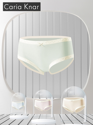 夏季蕾丝少女内裤女纯棉