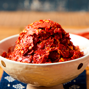 黔南山贵州特产糍粑辣椒1000g炒辣子鸡调料炒菜红油火锅底料