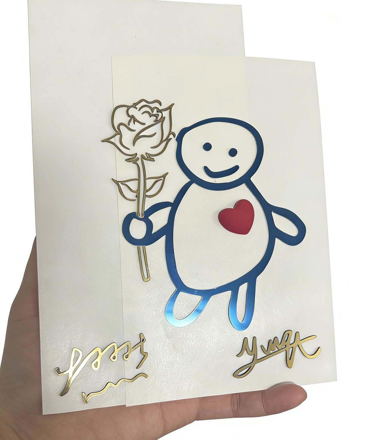 汽车油箱盖个性车贴蔷薇花普普小人简笔画金属不锈钢星河贴纸,汽车用品/电子/清洗/改装,汽车车标,淘宝优惠券,粉丝福利购,淘宝优惠卷