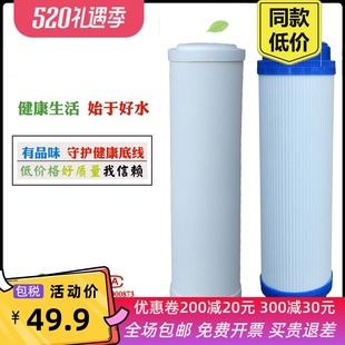 台式 T02陶瓷活性炭滤芯专用配件通用型 双核净水器H203