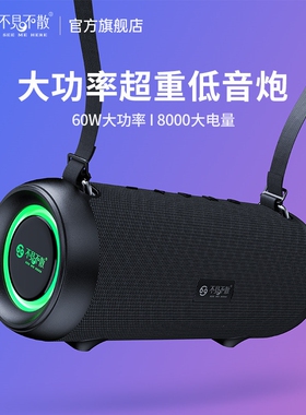 See Me Here/不见不散 E9新款蓝牙音响户外无线立舞小音箱体声超