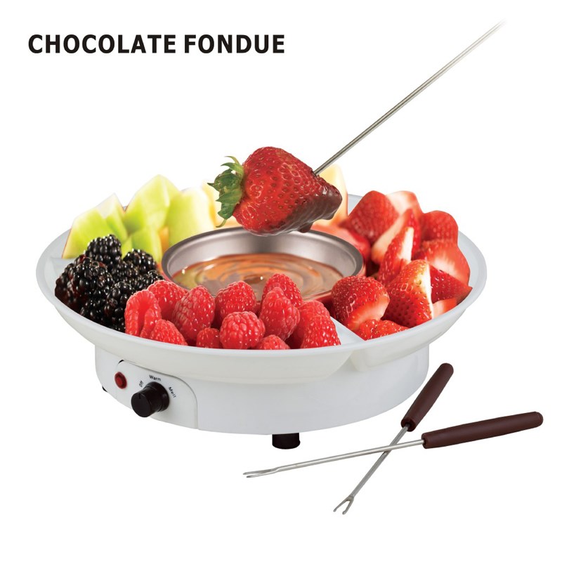 Chocolate Fondue Set 230V Electronic Chocolate Melting Pot D