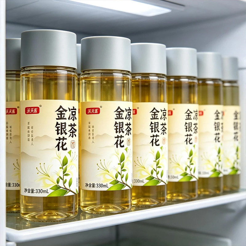 金银花凉茶330ml*小瓶装清凉解渴饮料整箱好喝解腻日常聚餐家备