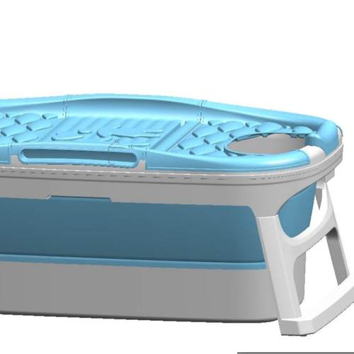 儿童折叠浴盆按摩成人浴桶蒸泡两用大号浴盆婴儿洗澡盆