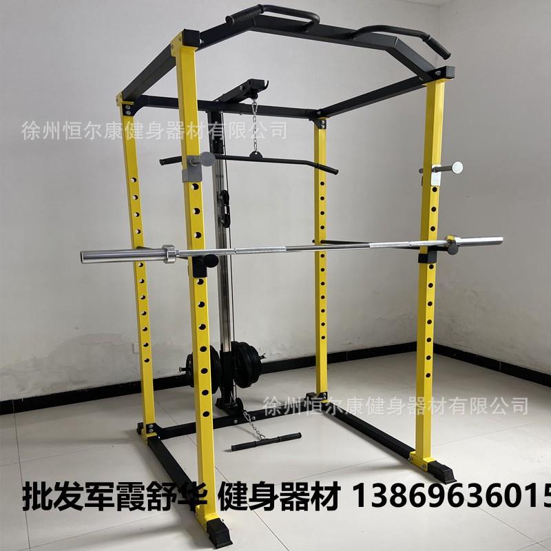 多功能家用商用健身深蹲架简易框式龙门架卧推架深蹲架