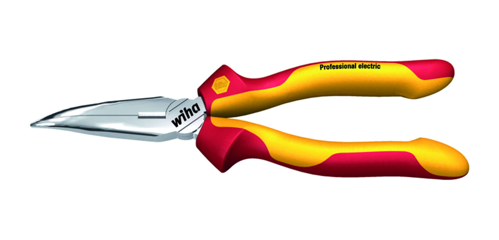 德国威汉Wiha Z 05 1 06 电工绝缘尖嘴钳（弯） 26728剥线