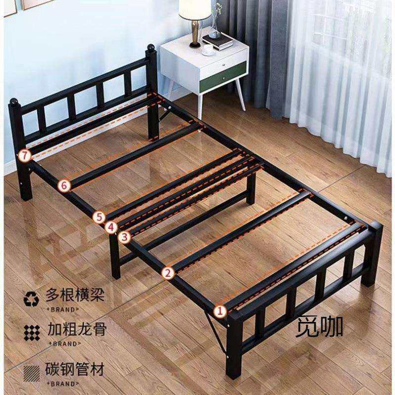 折叠床单人床家用简易午休床成人午睡办公室简易经济型硬板木板床