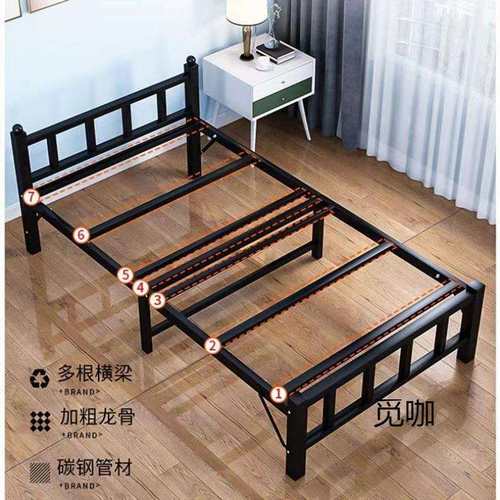 折叠床单人床家用简易午休床成人午睡办公室简易经济型硬板木板床