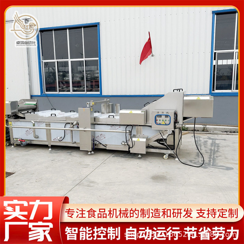 商用连续式果蔬漂烫预煮机