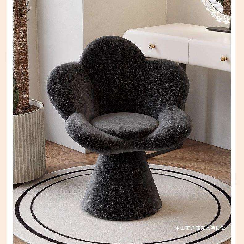 轻奢梳妆凳家用衣帽间梳妆台凳现代简约女生卧室化妆台旋转化妆椅