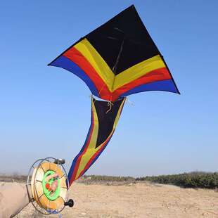 冲天追风筝微风易飞潍坊专业风筝大风筝特大风筝风筝带长尾飘