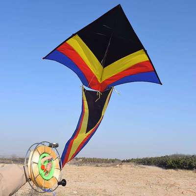 冲天追风筝微风易飞潍坊专业风筝大风筝特大风筝风筝带长尾飘