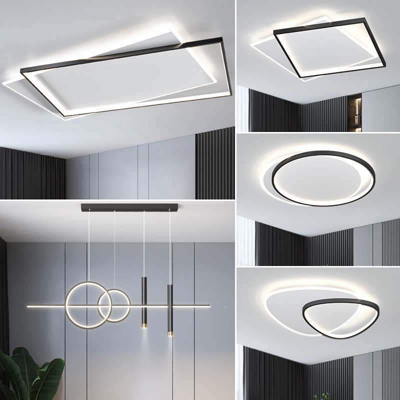 客厅灯主灯极简现代简约吸顶灯大气中山灯具全屋套餐组合2025新款