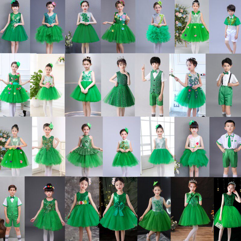六一儿童合唱演出服幼儿