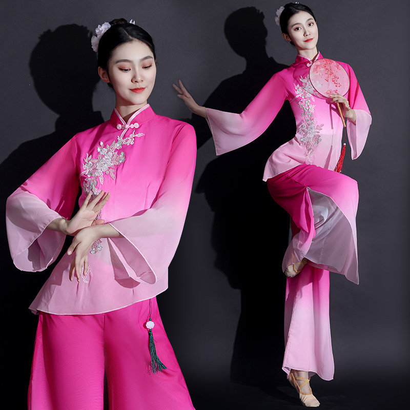 古典舞演出服女飘逸中国