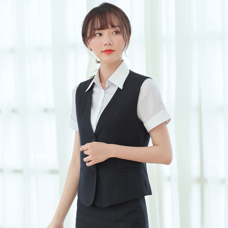 春秋中国工作服行服藏青