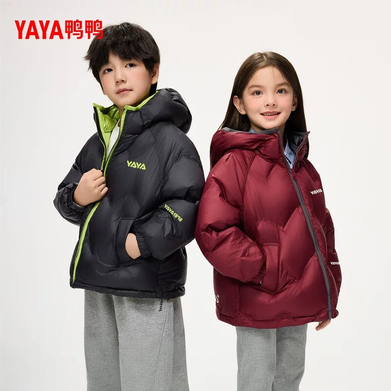 童装男女款新款中大童连帽时尚
