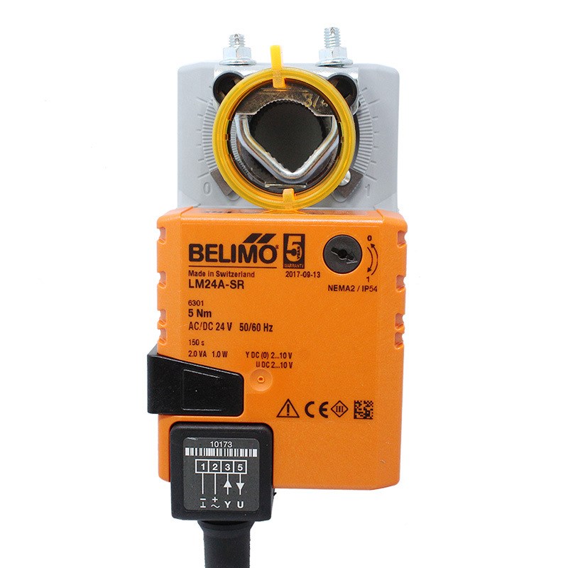 5NM风门驱动器 LM24A-SR LMU24-SR belimo 电动风阀执行器