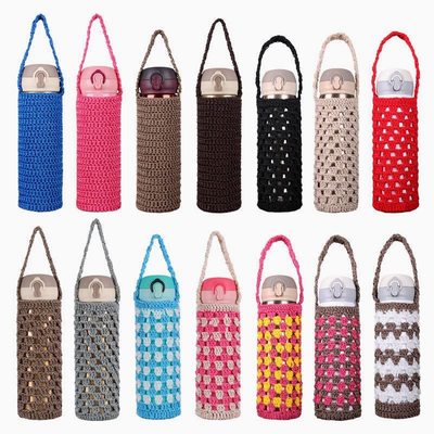 杯套手工钩编水杯套通用隔热防烫