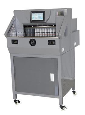 4608电动智能程控切纸机 8厚档案标书书籍裁纸机切纸刀裁纸刀