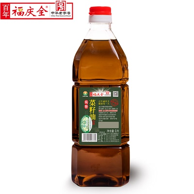 百年福庆全有机认证特压榨菜籽油