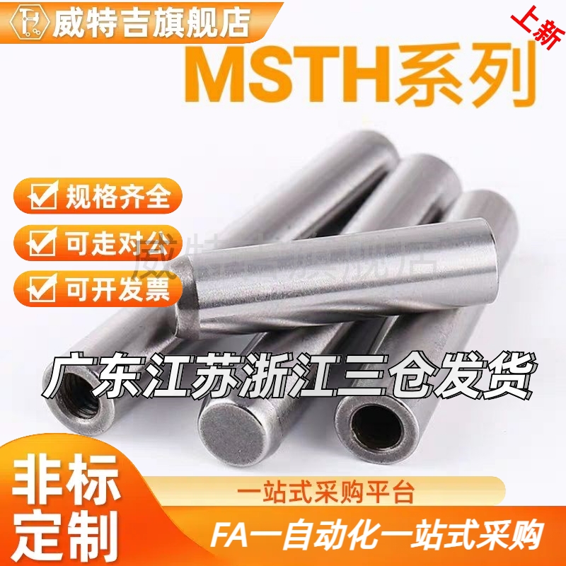 定位销MSTM10-15/20/25/30/35/40/45/50/60/70 圆柱销内螺纹销钉