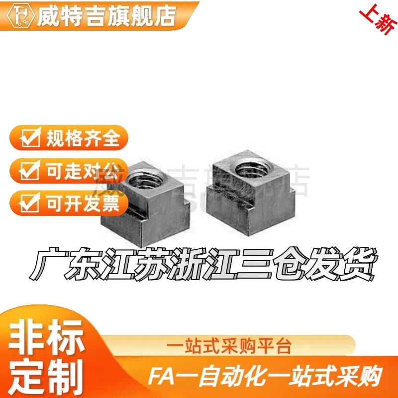 NTS3 NTS4 NTS5 NTS6 NTS8 T型螺帽