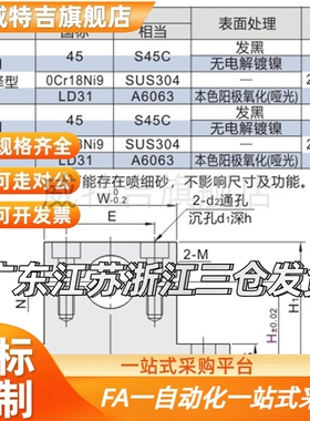 GCR01T形导向轴支座分离型D3/D4/D5/D6/D8/D10/D12/D13/D16