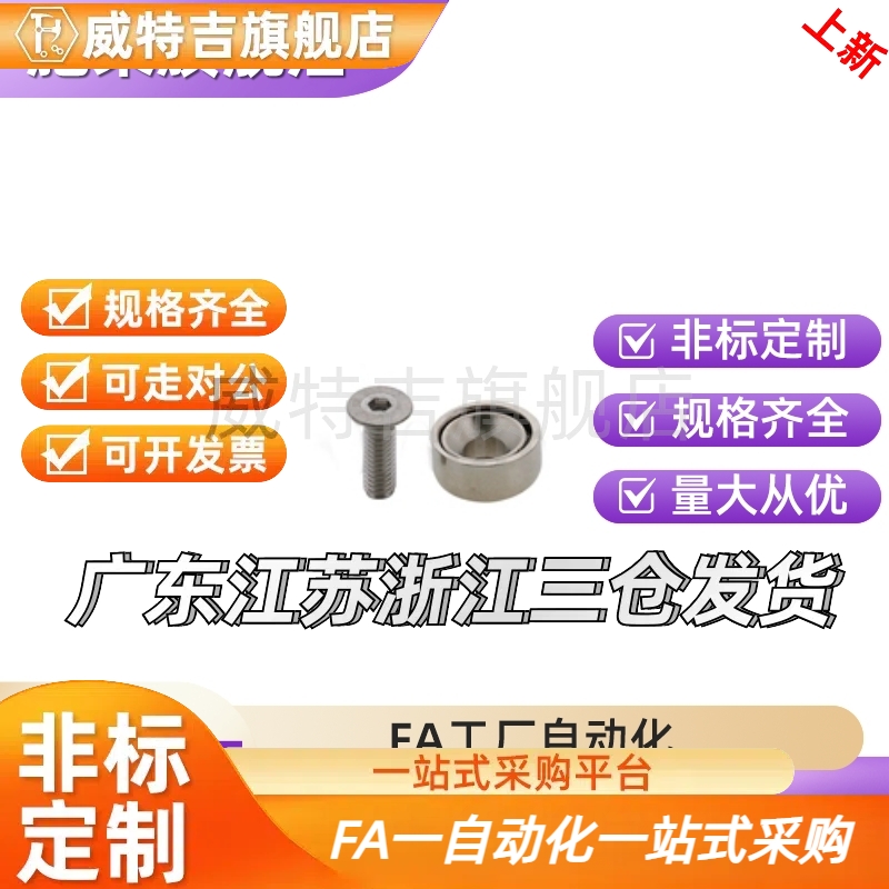 C-HXCC/HXCS/HXCR 8/10/12/15/20/25磁铁带平头螺栓止动座