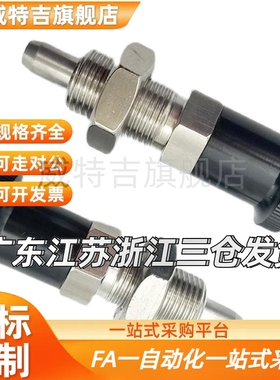 SXPAT/SXPKT5/OXH6/8/位/10/12/16/16L 锥度销型复旋钮柱塞 ZA1G0