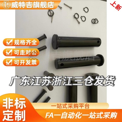 带肩铰链销MIB21 MIC21-D6 D8 D10 D12-L45 L50 L55 L60 L65 L70