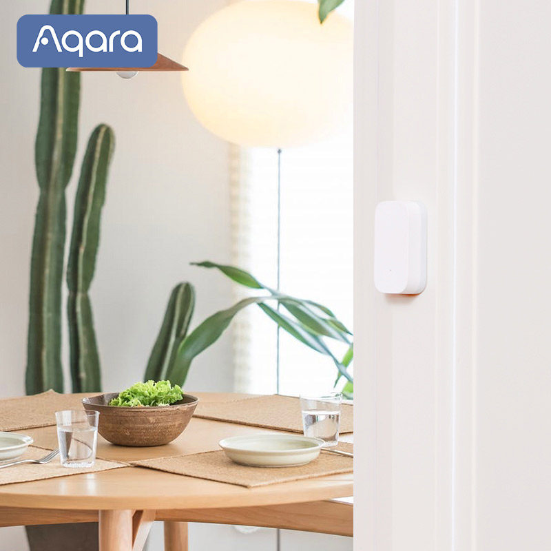 绿米aqara门窗传感器门磁门窗开门家用防盗homekit感应报警器