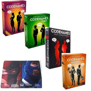 亚马逊 热销 现货Codenames duet行动号二重奏桌游益智谋略卡牌