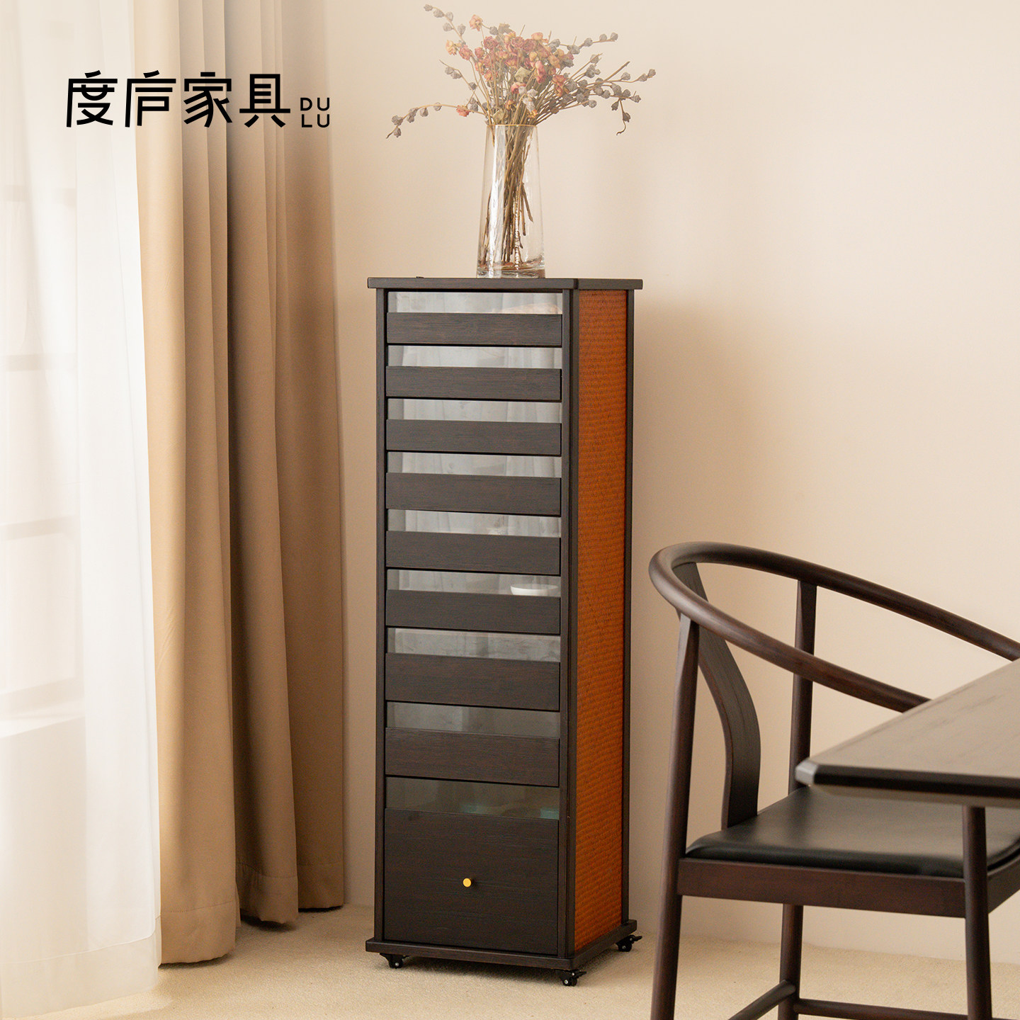 茶具收纳牙科柜家用文玩首饰柜子