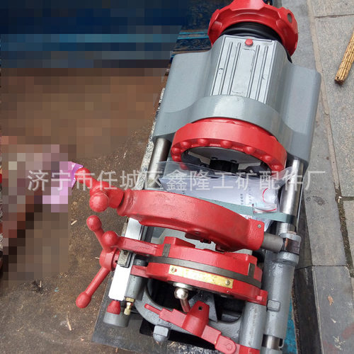 2寸电动套丝机 50型水管套丝机 管子绞丝机厂家