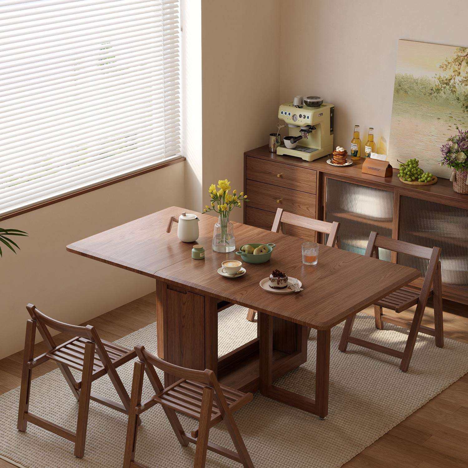 实木折叠餐桌家用小户型饭桌长方形餐桌椅可折叠折叠桌吃饭桌子,农机/农具/农膜,其它农用工具,淘宝优惠券,粉丝福利购,淘宝优惠卷