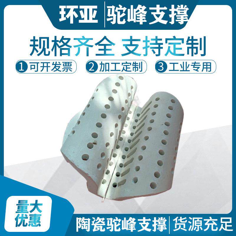 耐酸碱陶瓷驼峰支撑环亚