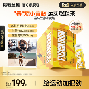 诺特兰德小黄瓶左旋肉碱维生素b族非左旋10万健身运动男女