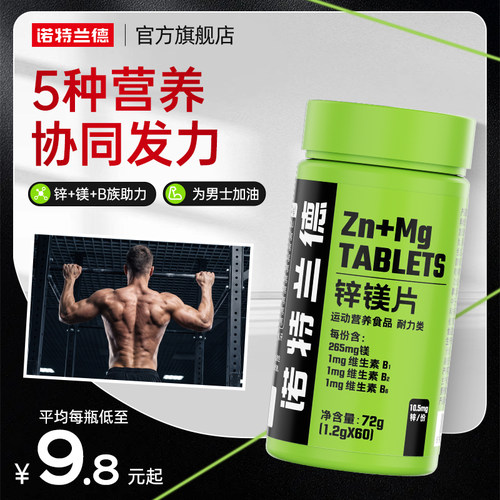 诺特兰德锌镁片非牡蛎精华片