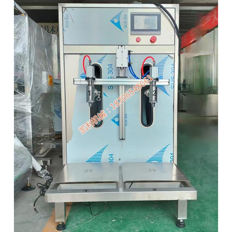半自动15升桶装水灌装机10L一次性大桶水灌装设备5加仑灌装机