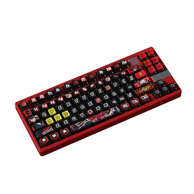 密探P5 女神异闻录芳泽霞全五面热升华PBT键帽二次元游戏X80 X100