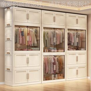 叠免装 收纳柜宝宝折衣柜卧婴儿衣安服435收纳室儿童小衣橱家用整