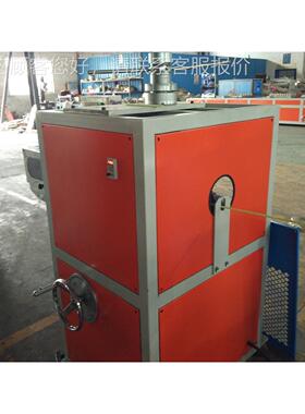 螺旋错位皮带677牵出引机管 螺旋管纽纹挤机自全动制管机