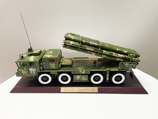 军事礼品1 静态合金军事模型 高档PHL03型300毫米远程火箭炮模型