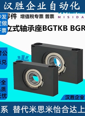 矩形块型 BGTKB BGR81方形单轴承立式轴承座 带座轴承 钢发黑
