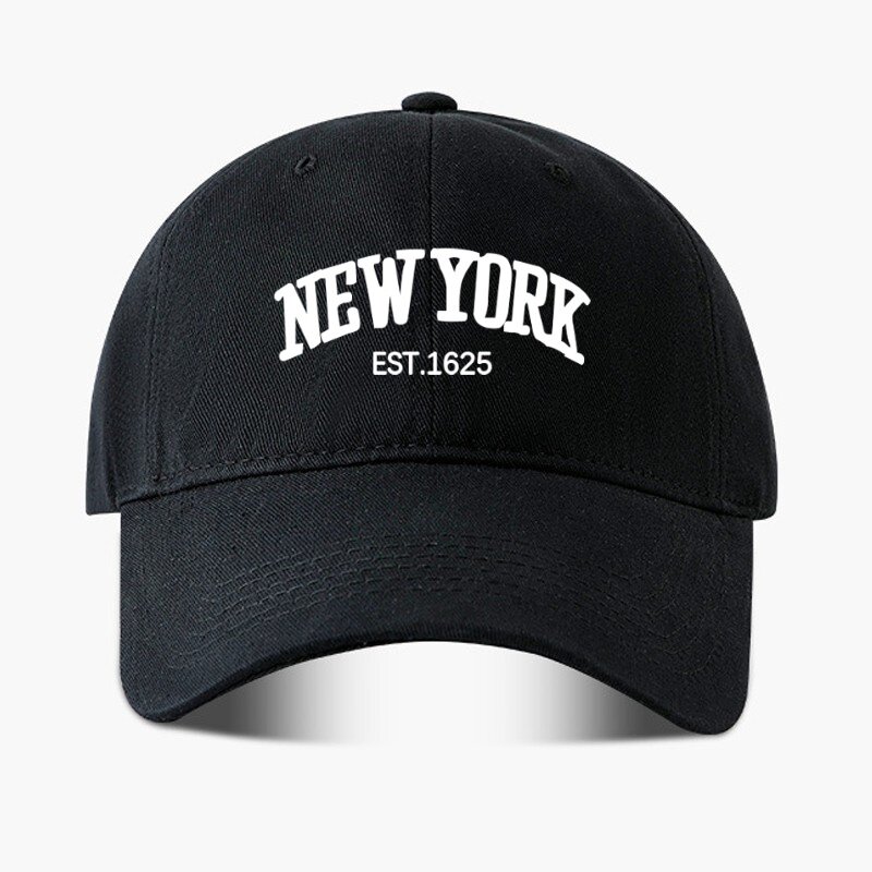 NEWYORK字母印花棒球帽男女春季百搭鸭舌帽防晒遮阳潮