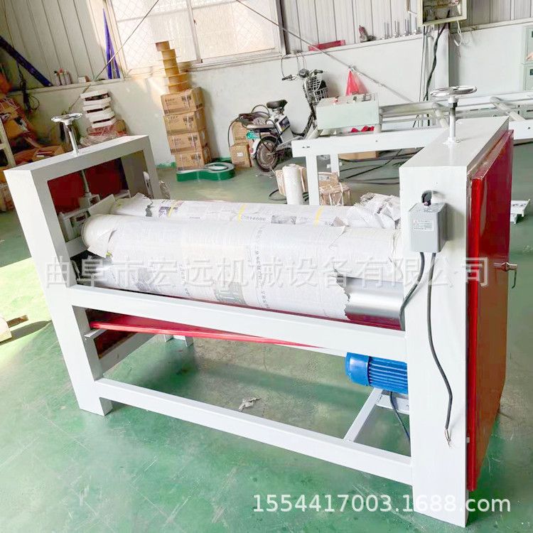 铝木复合板双面涂胶机 涂胶厚度120mm上胶机 拼花板人造板辊胶机