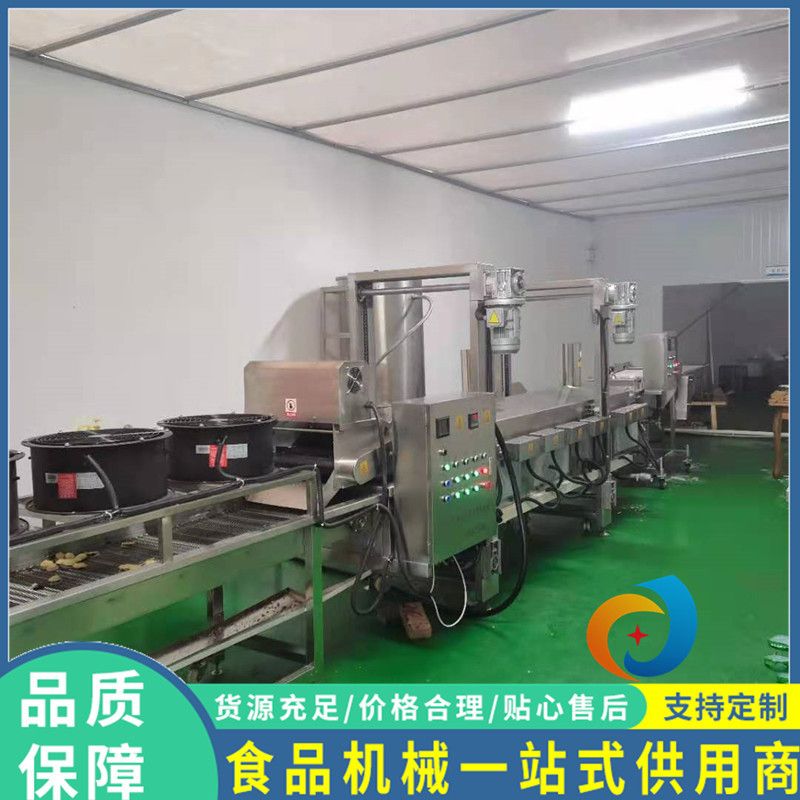新产品豆腐块挂浆机 全自动豆腐块裹浆机 自动控温豆腐块油炸机