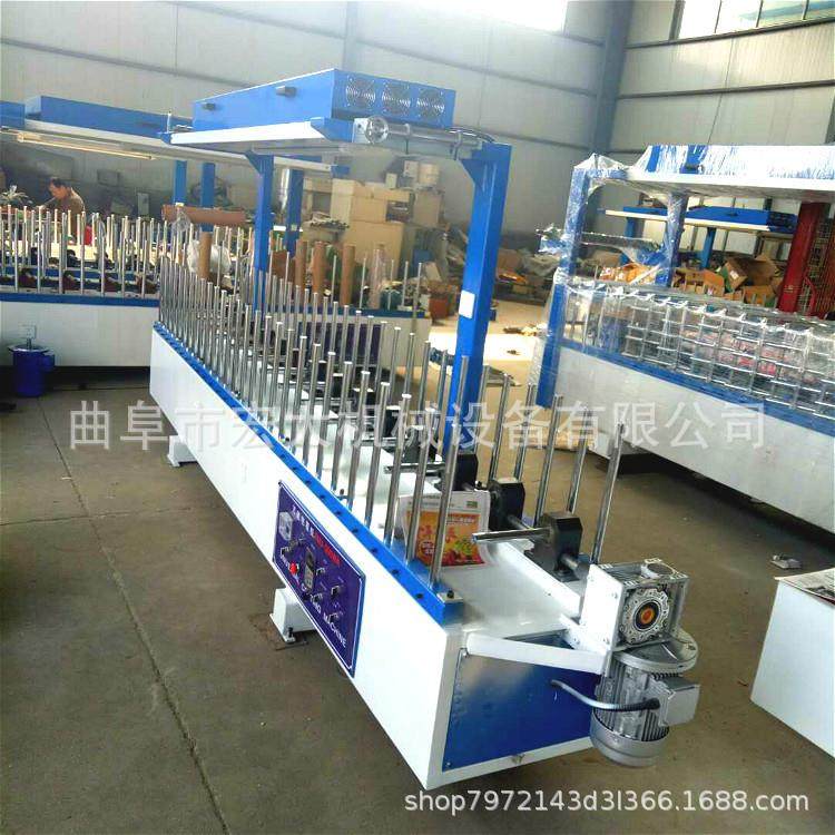 自动纠偏WPC木塑门套滚胶包覆机 新型无烘道木饰面集成墙板覆膜机,五金/工具,机床,淘宝优惠券,粉丝福利购,淘宝优惠卷